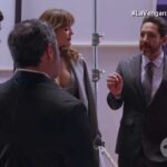 los dos candidatos se ven las caras antes del debate